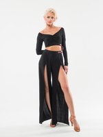 Топ для танцев со сборкой