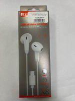 Проводные наушники Yison X8 Comfortable to wear Call Earphones Type-c White