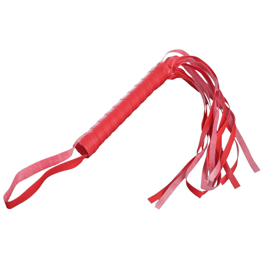 Эротическая игра для двоих «С плеткой в постели» (Цвет: красный)