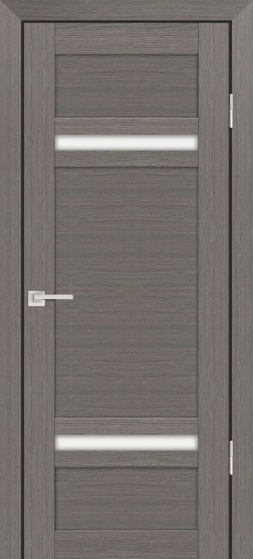 Дверь PS-05 / Цвет Грей Мелинга / белый сатинат / Двери PROFILO PORTE