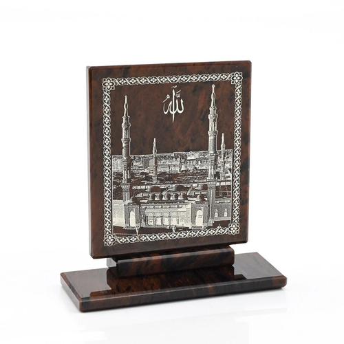 Знак из обсидиана "Мусульманский" 90*35*95мм