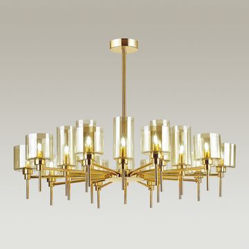 Люстра подвесная 4689/20 золото Diatra Odeon Light