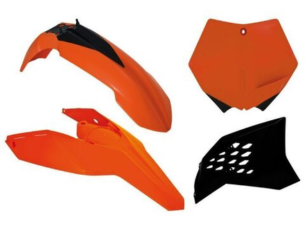 Комплект пластика для KTM SX-SXF125-505, EXC-EXCF125-530 RTech R-KITKTM-OEM-505