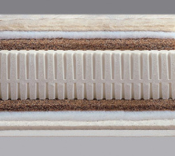 Матрас ортопедический Lordflex's Bios Crine Zip 160х190 до 95 кг Италия разрез