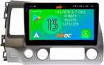 Магнитола для Honda Civic 8 4d 2005-2012 (седан) - Airoc 2K AU-1911 на Android 13, TS20, 12/512Гб, SIM-слот