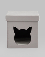 Пуф складной с ящиком Store Pet серый
