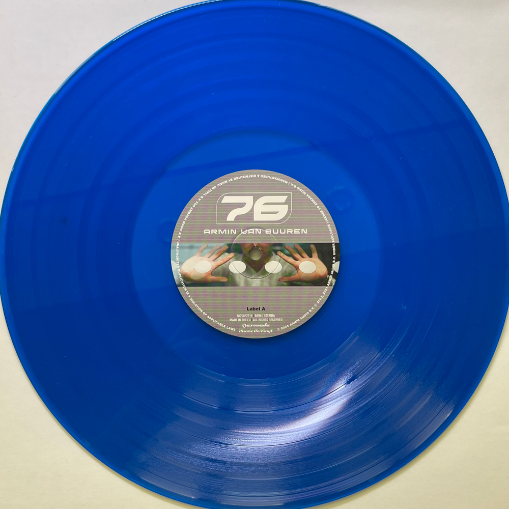 Armin van Buuren ‎– 76 2LP (Европа 2021г.) Blue