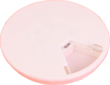 Таблетница 7 дней круглая дни недели, диаметр 9 см