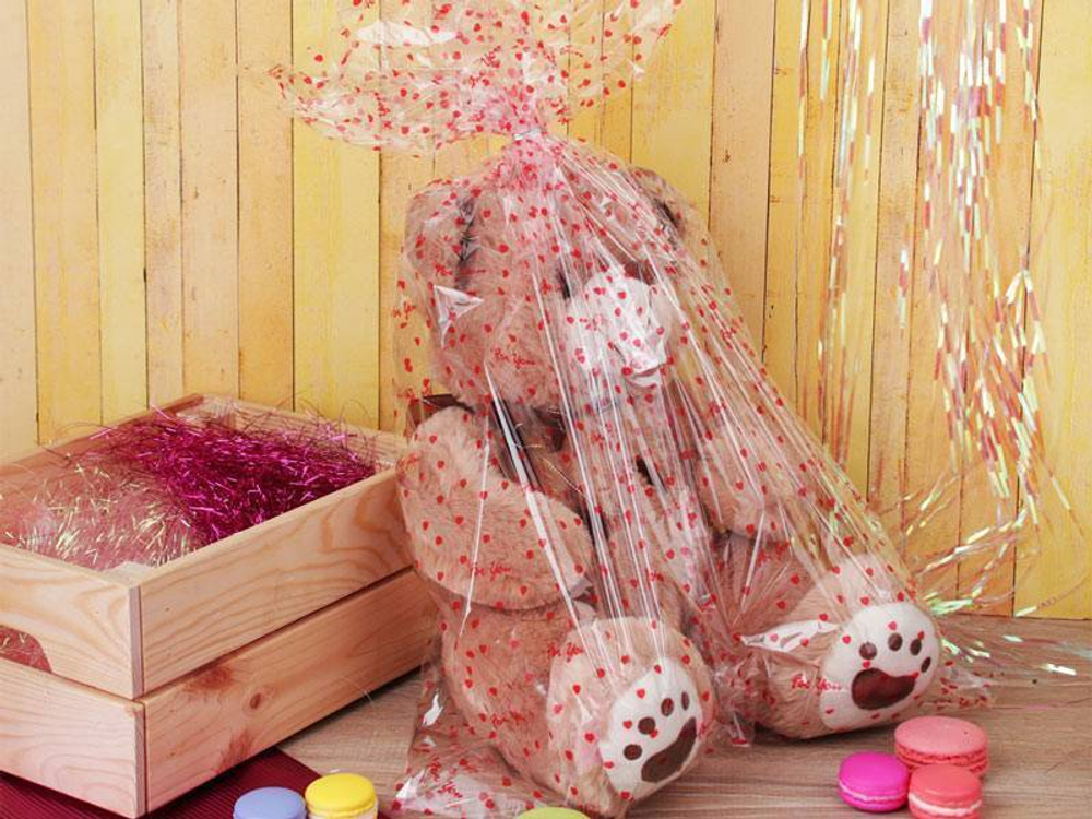 Пакет подарочный ПВХ 60*80см с рисунком 100шт