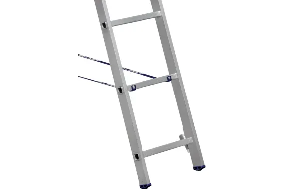 Лестница двухсекционная &quot;АЛЮМЕТ&quot; 8-и ступенчатая алюминиевая (5208)