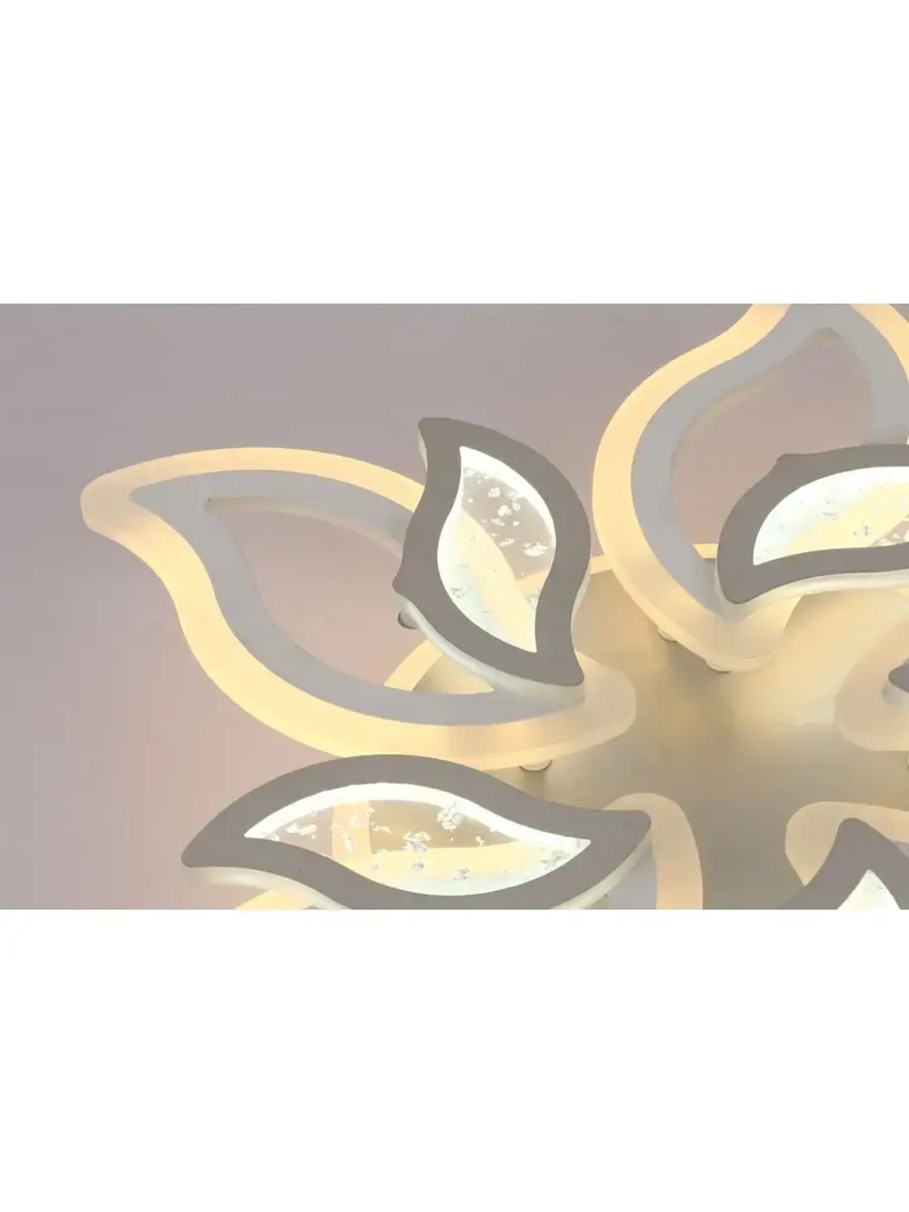 Люстра потолочная MIRABELLE LED*148W /белый, серебро