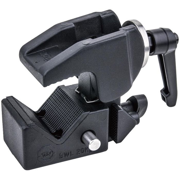 Зажим KUPO KCP-710B CONVI CLAMP BLACK W/RATCHET HANDLE &amp; KCP-7SDL SADDLE
