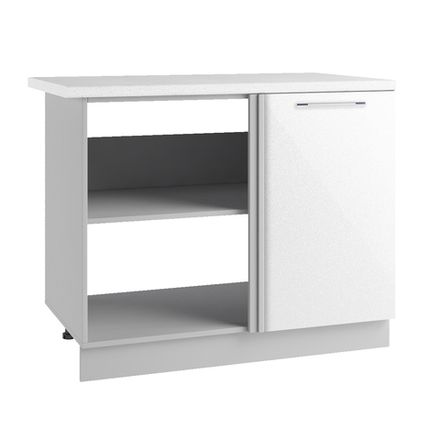 Кухня Модуль СУ 1050 Олива Снег глянец