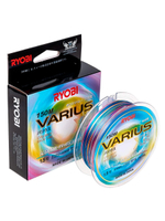 Шнур плетеный для рыбалки Ryobi VARIUS PE8X-150MI Multi Colour 2.0# 0,235мм