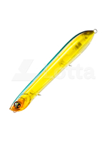 Воблер для рыбалки Duel L-Bass Pencil Popper 110F F1237 #HWS, 110 мм, 15 г, медленно всплывающий, волкер