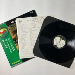 Винтажная виниловая пластинка LP The Beatles Let It Be (Japan 1974) (Obi) One After 909