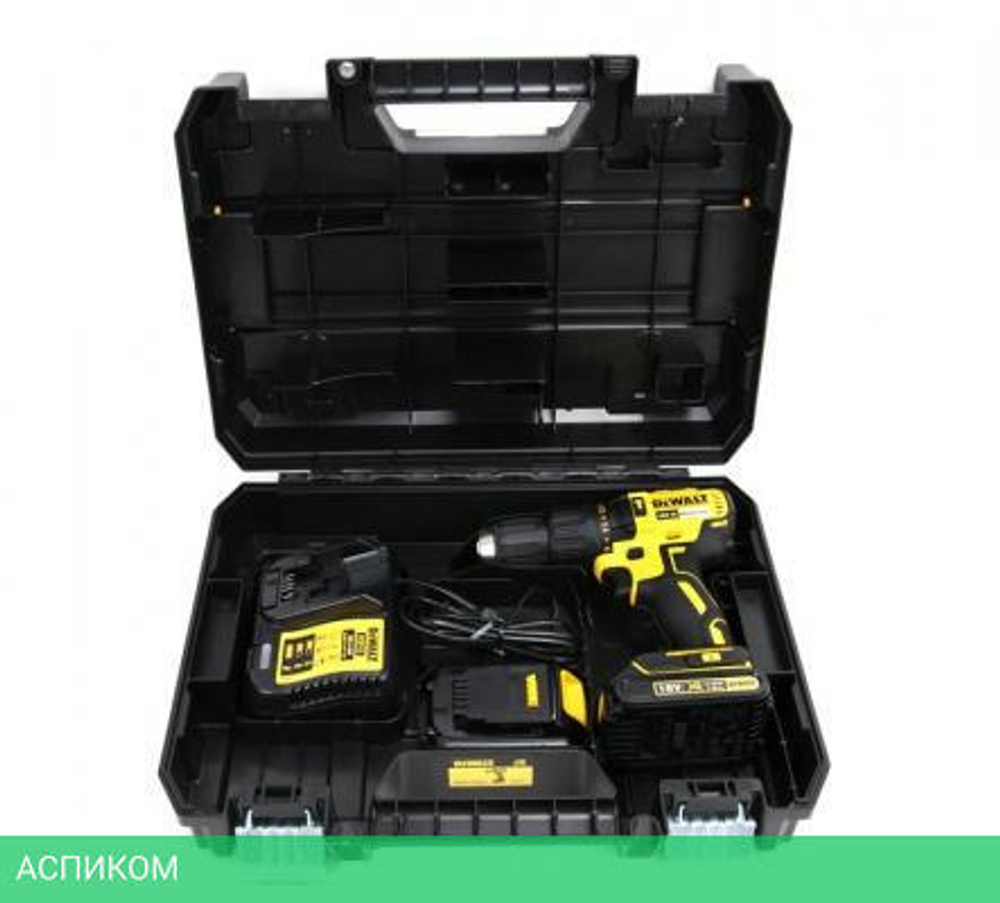 Дрель-шуруповерт DeWalt DCD778S2T-QW кейс