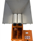 Дробилка с ГРЕБНЕОТДЕЛИТЕЛЕМ ЭЛЕКТРО Умница УИ3-1200кг/550Вт-НЛ, НОВИНКА! нержавейка с регулировкой вальцов для винограда, ягод, фруктов