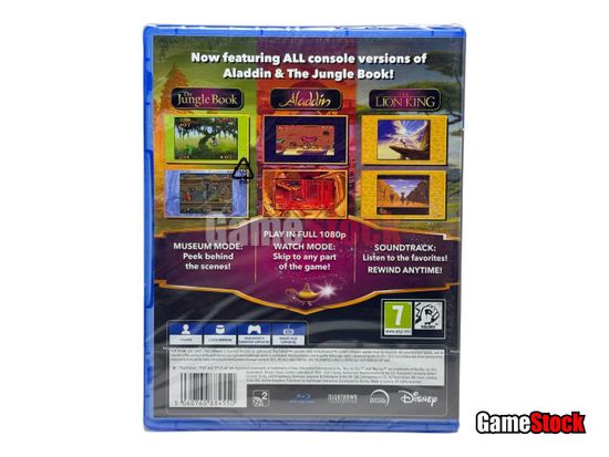 PS4 Disney Classic Games: The Jungle Book, Aladdin and The Lion King CUSA-31640 (Английская версия)