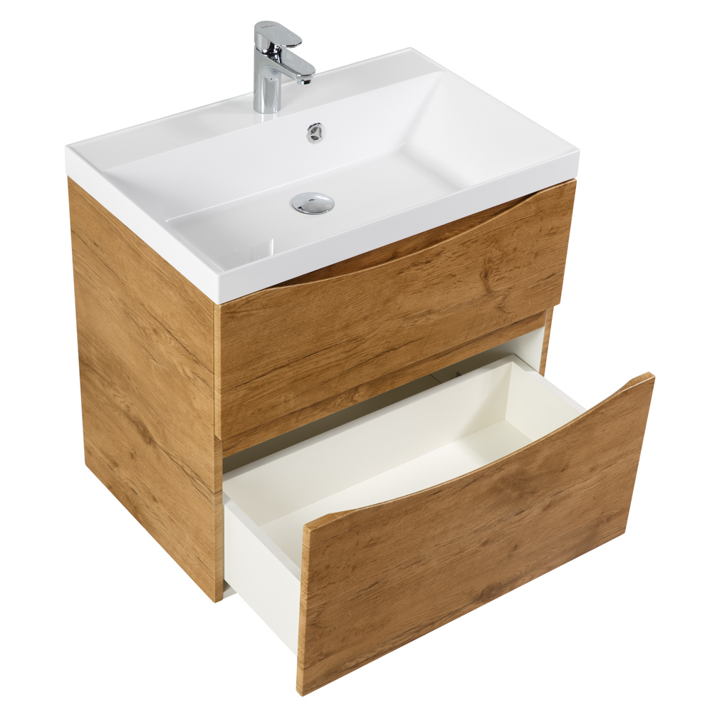 Тумба подвесная с раковиной BelBagno MARINO-H60-600-2C-SO-RN-P