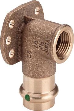 Водорозетка пресс Viega Sanpress 18х3/4" ВР с SC-Contur (серия 2225.5)