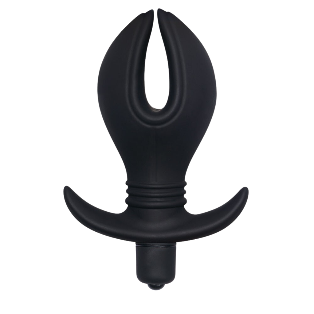 Анальный расширитель с вибрацией Silicone Booty Blaster
