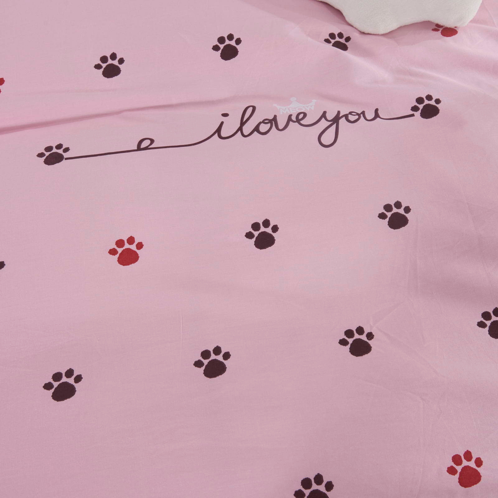 Детское постельное белье Sofi De MarkO Лапки розовое