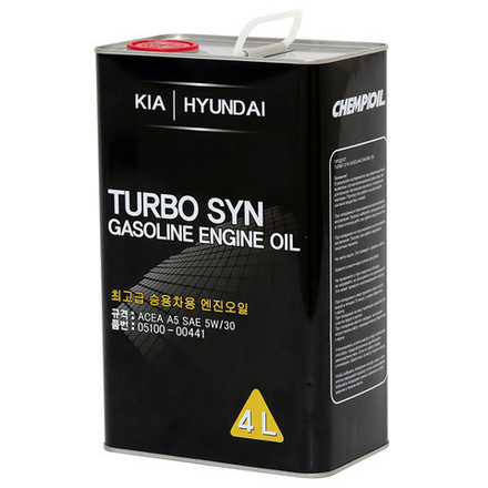Моторное масло CHEMPIOIL Kia Hyundai Turbo Syn 5w30 4л