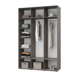 Шкаф трехстворчатый Стоун С31 (2 штанги) ЛДСП, МОДЕРИУМ, г. Ижевск