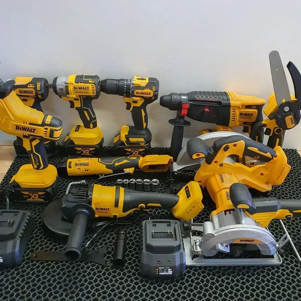 Набор инструментов DeWalt 10в1 аккумуляторный бесщеточный 36В