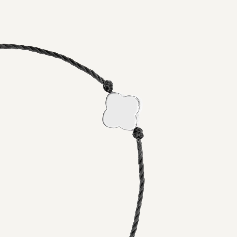 Браслет Сплетенный – Черный