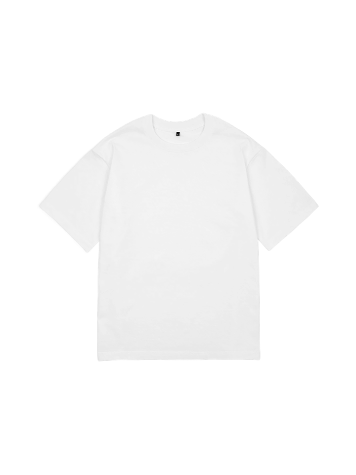 Футболка оверсайз (белый) 230 г