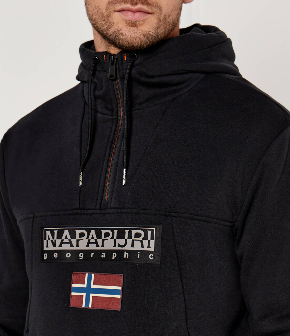 Худи Burgee Napapijri - черный(NP0A4I5E)