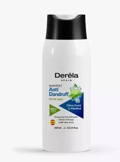 DERELA  Шампунь 300мл ANTI-DANDRUFF/для волос против перхоти*12