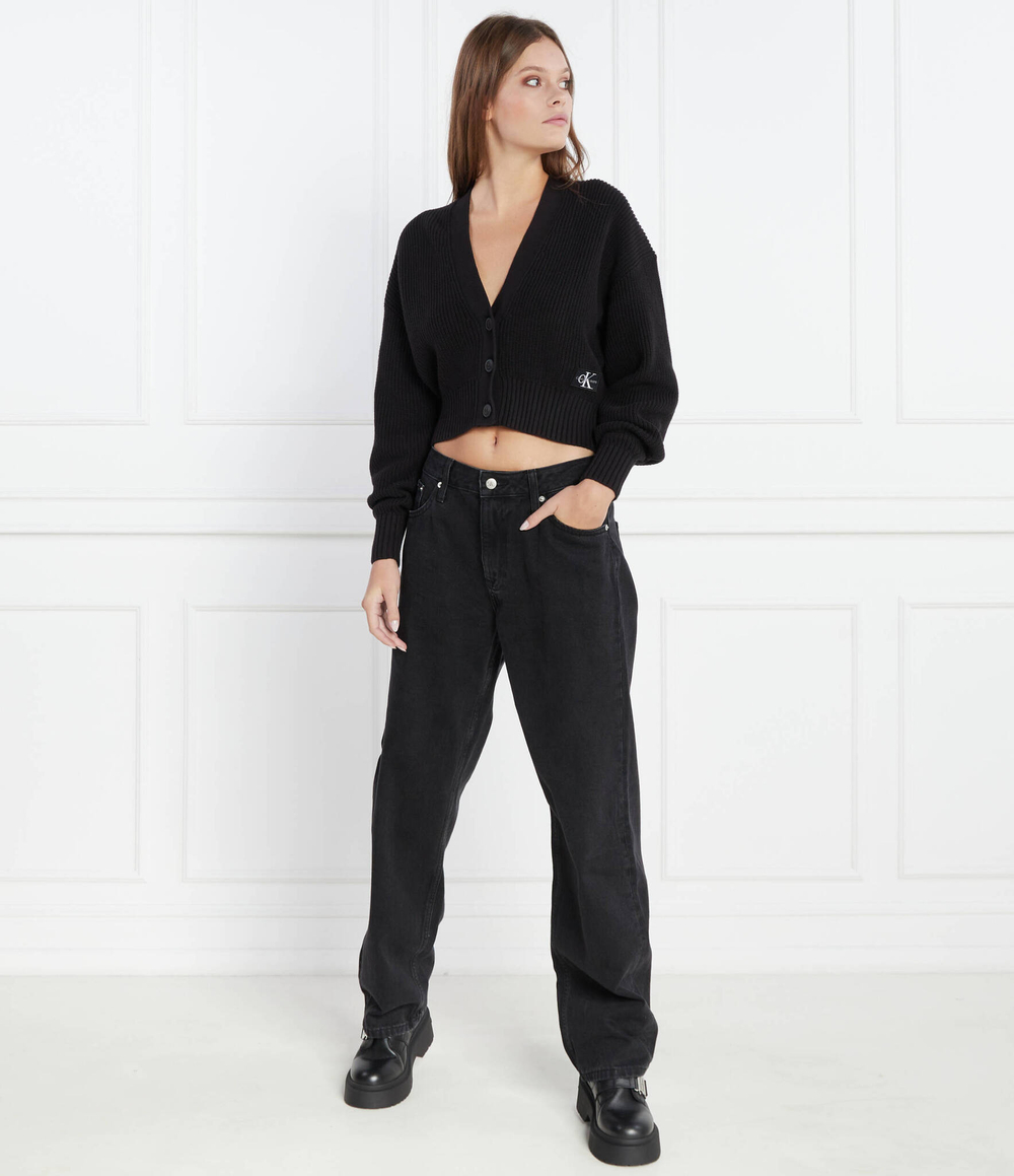 Кардиган CALVIN KLEIN JEANS - черный(J20J221973)