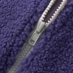 Куртка Ymkashix Furry Big Logo HTF белая/фиолетовая