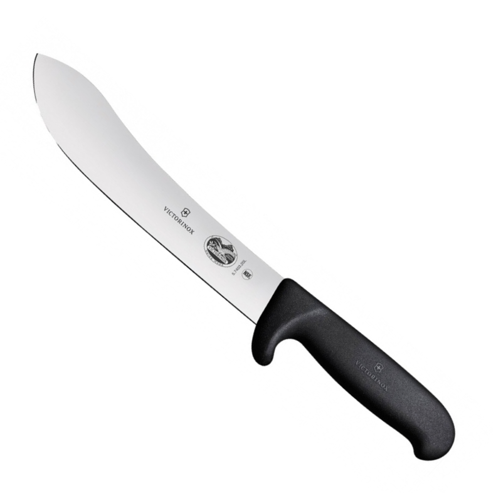 Нож Victorinox разделочный для мяса, лезвие 18 см, черный