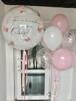 Воздушные шары на выписку из роддома №1375