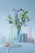 Ваза sorbet, 37,5 см, зеленая