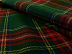 Ткань Шотландка зеленая арт. 326527