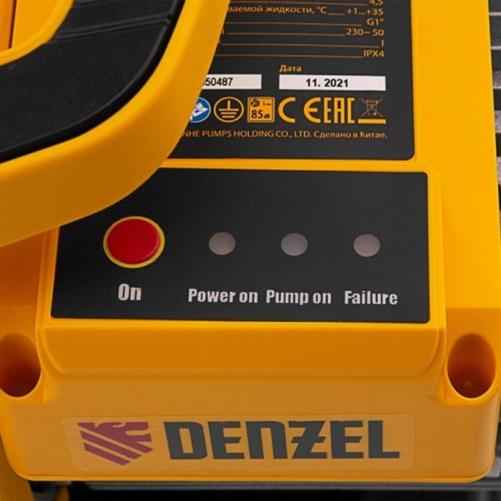 Насос поверхностный Denzel GP1100SS 97305