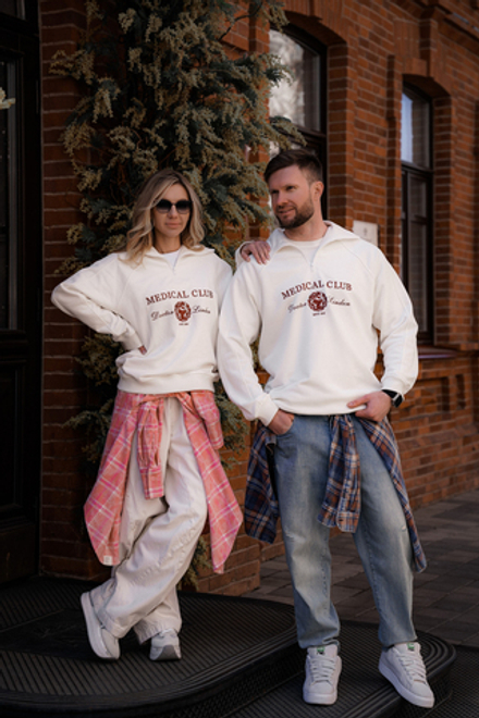 Анорак молочный