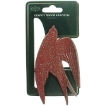 Заколка - краб для волос «AKS - VIENTO», микс 6 цветов, классика, 9,5*5,5см