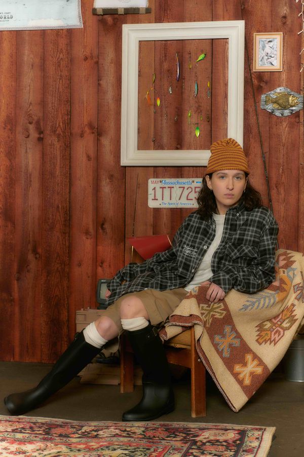 Рубашка Human Flannel Black - фото 12
