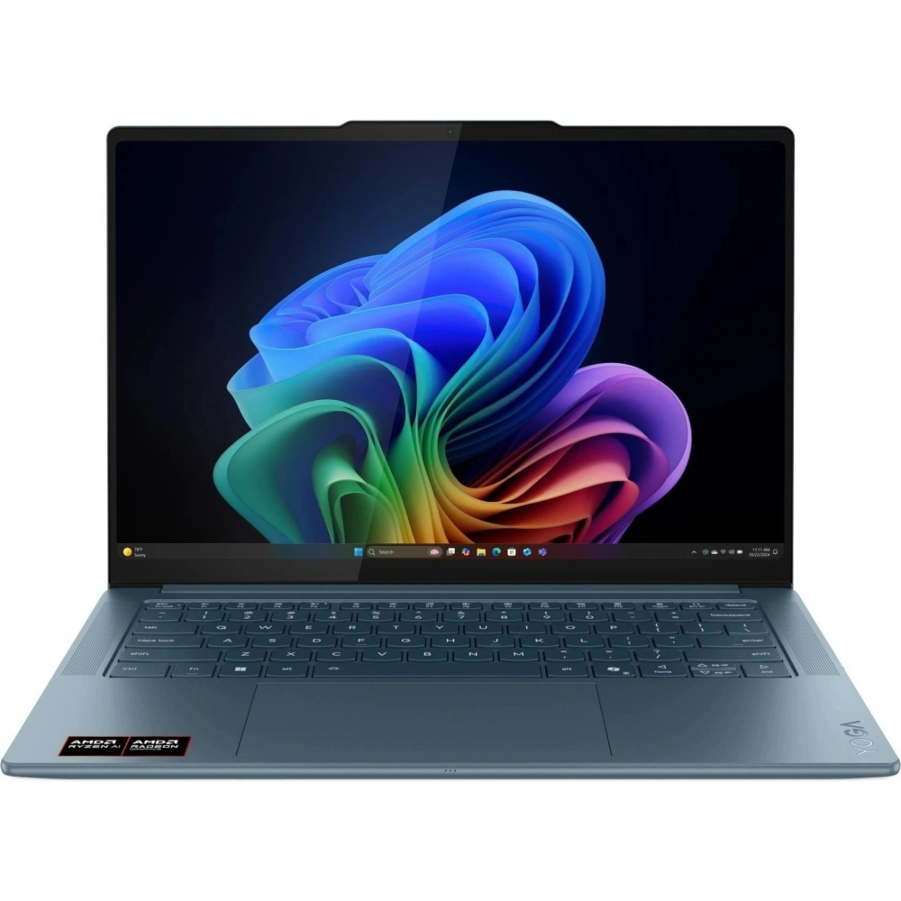 Ноутбук Lenovo Yoga Pro 7 14,5" 3K OLED 500N 90Hz Ryzen AI 9 365 32Gb 1Tb UMA DOS Tidal Teal