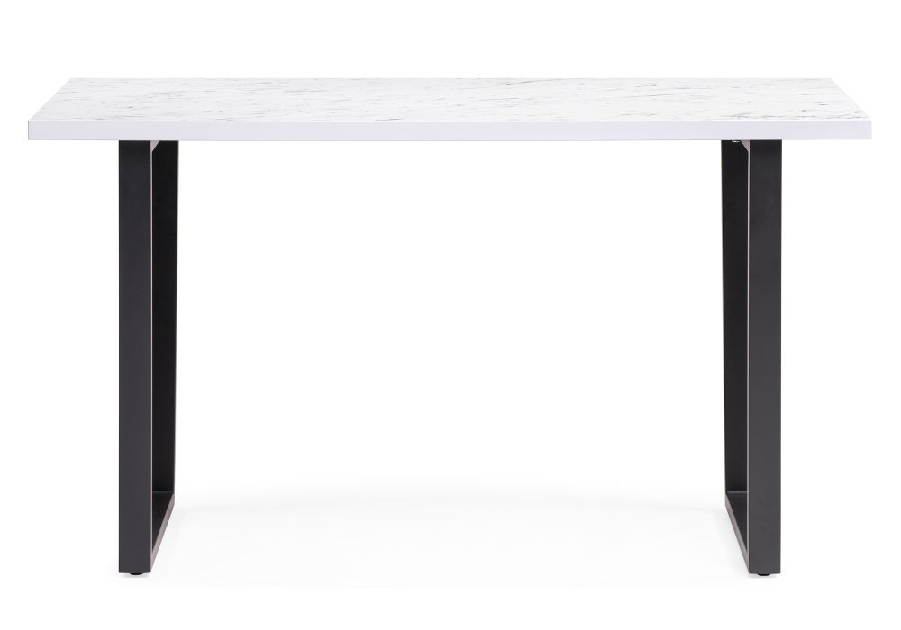 Стол Эльпатия 130х75х74 оникс / черный матовый