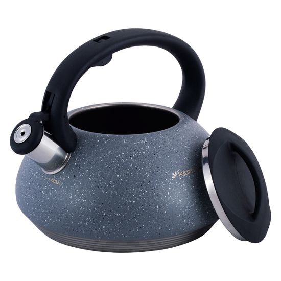 Чайник 3 л. из нержавеющей стали со свистком Kamille KM-0855