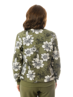 Толстовка К-390Х/оливковый-адонис