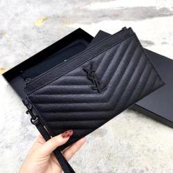 Saint Laurent Large Zipped Pouch