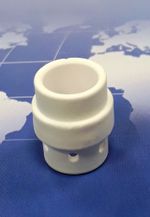112Р002021 112P002021 Распределитель газа (газораспределитель / диффузор) керамический, для сварочных горелок полуавтоматической сварки MIG/MAG; TBi